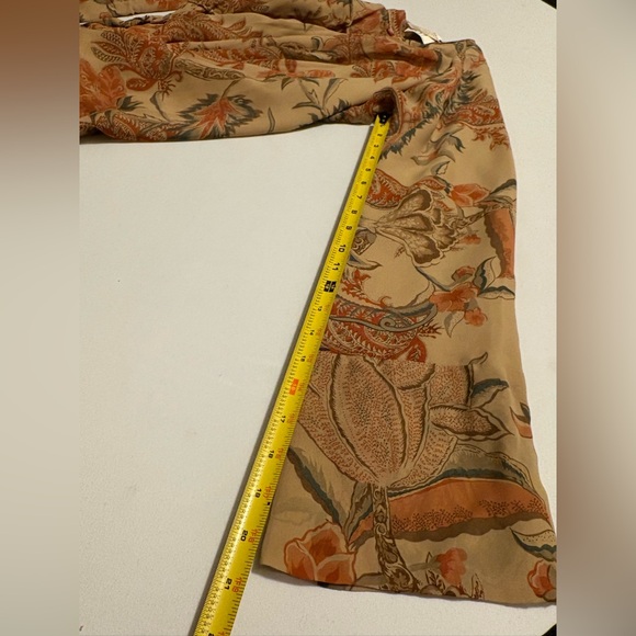 Vintage Ralph Lauren Collection Silk Kimono Tunic Dress Kaftan Floral Runway 90s - Picture 7 of 16